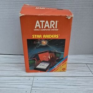 Atari Star Raiders 1982 Video Game Electronics CX2660 Touch Pad Manual